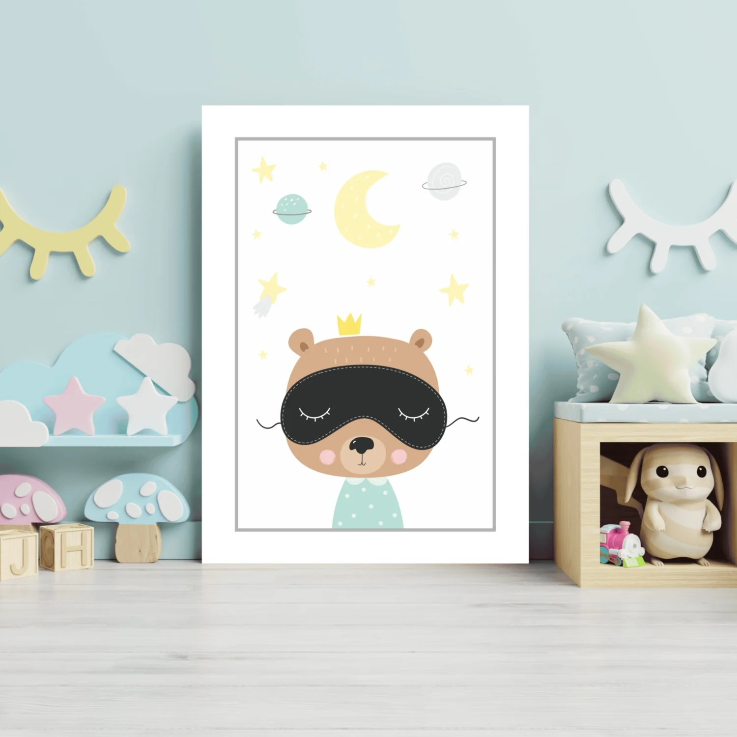 Sleep Time Aluminum Print - Image 3